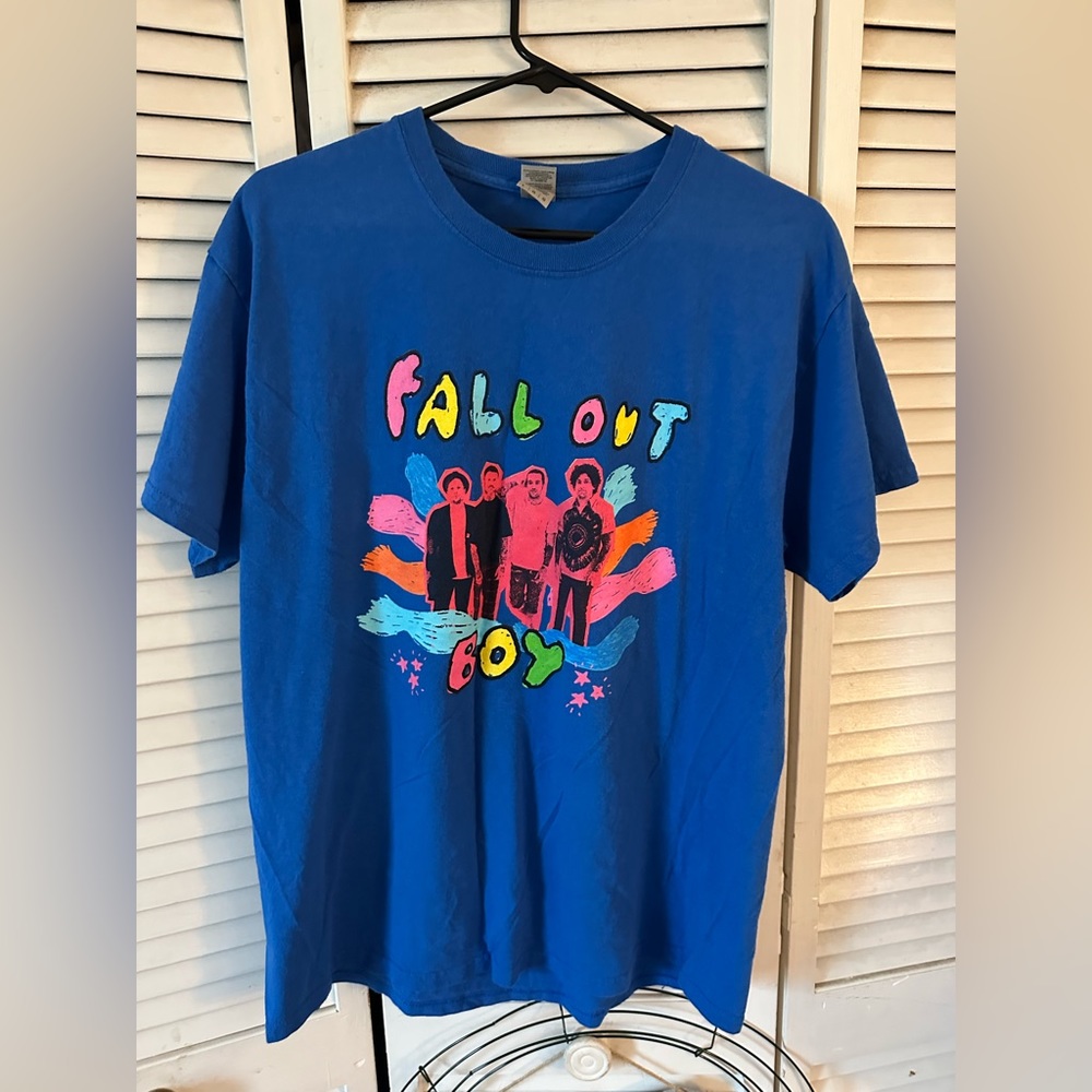 Men’s Fall Out Boy T Shirt blue